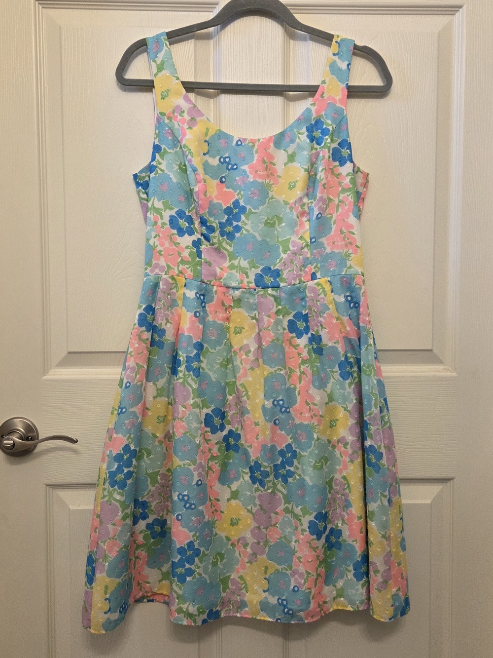 Lilly Pulitzer Pastel Floral Tank Dress - Blue, Pink, Yellow, Green